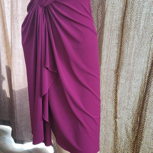 Catherine Malandrino Fuchsia Blush Knit Dress - Picture 4 of 7